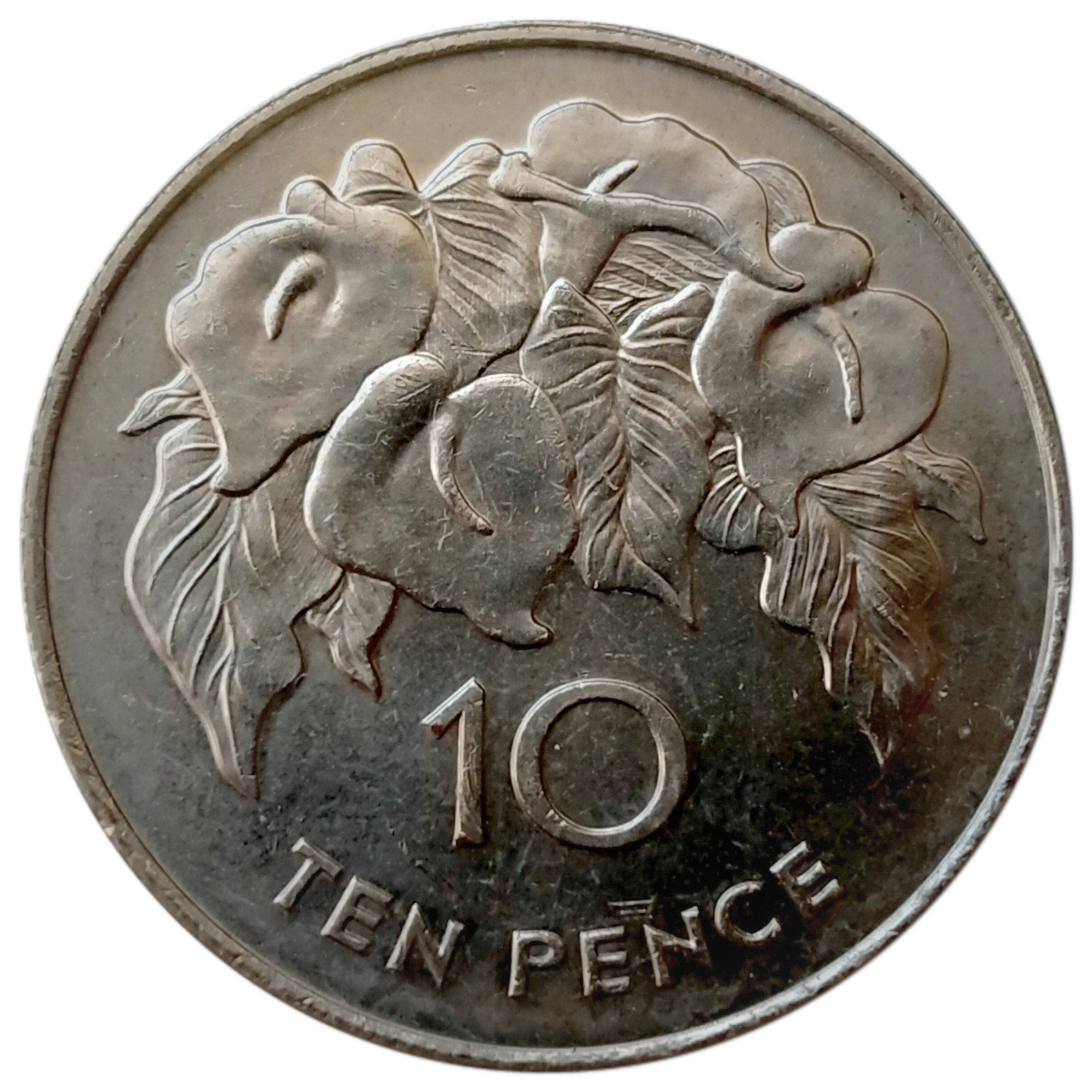 Saint Helena and Ascension 10 Pence - Elizabeth II 3rd portrait