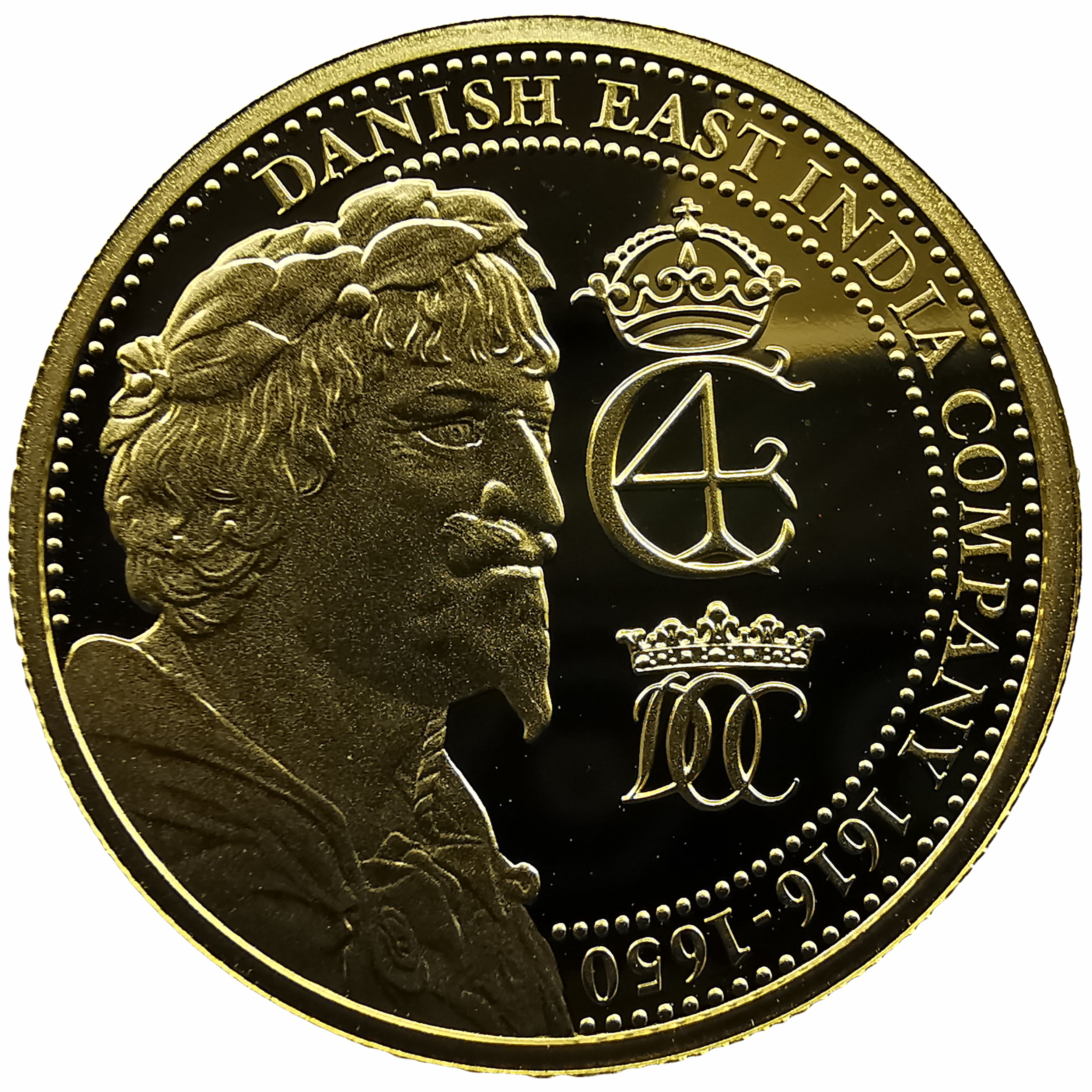 Saint Helena 1 Pound - Elizabeth II Danish East India Company - 400 Years Jubilee