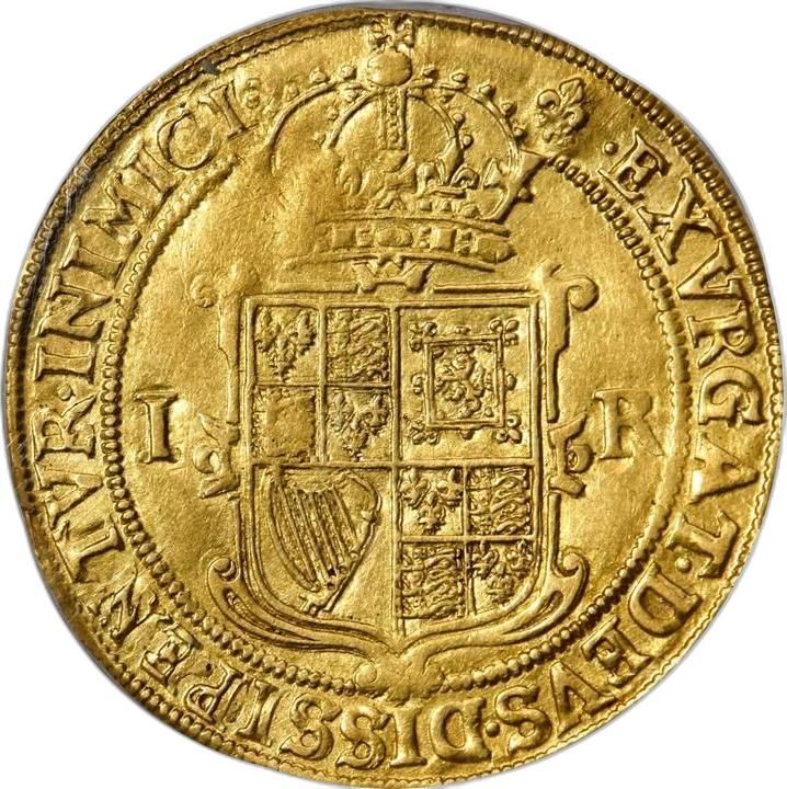 1 Sovereign - James I 1st coinage; 2nd bust