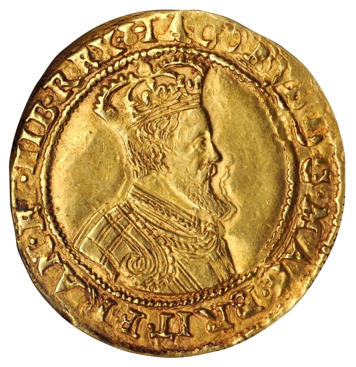 Scotland 1 Double Crown - James VI 10th Coinage obverse