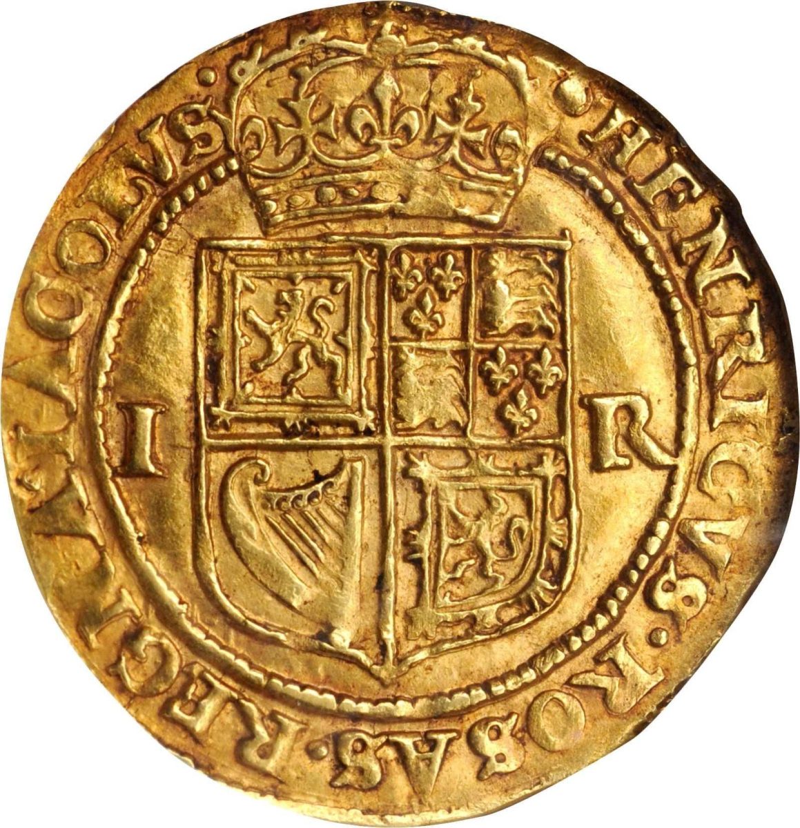 Scotland 1 Double Crown - James VI 10th Coinage reverse