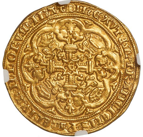 1 Noble - Edward III Pre-treaty period; series C