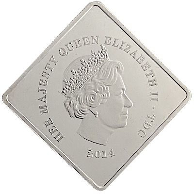 Tristan da Cunha 1 Crown - Elizabeth II Tristão da Cunha obverse