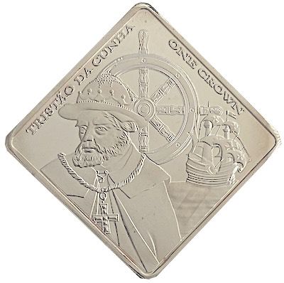 Tristan da Cunha 1 Crown - Elizabeth II Tristão da Cunha