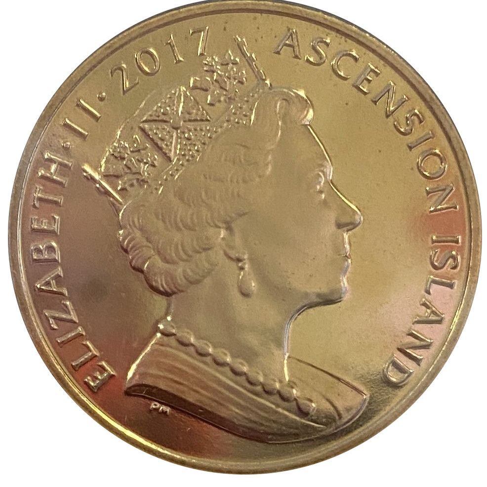 Ascension Island 1 Crown - Elizabeth II Diana, Princess of Wales obverse