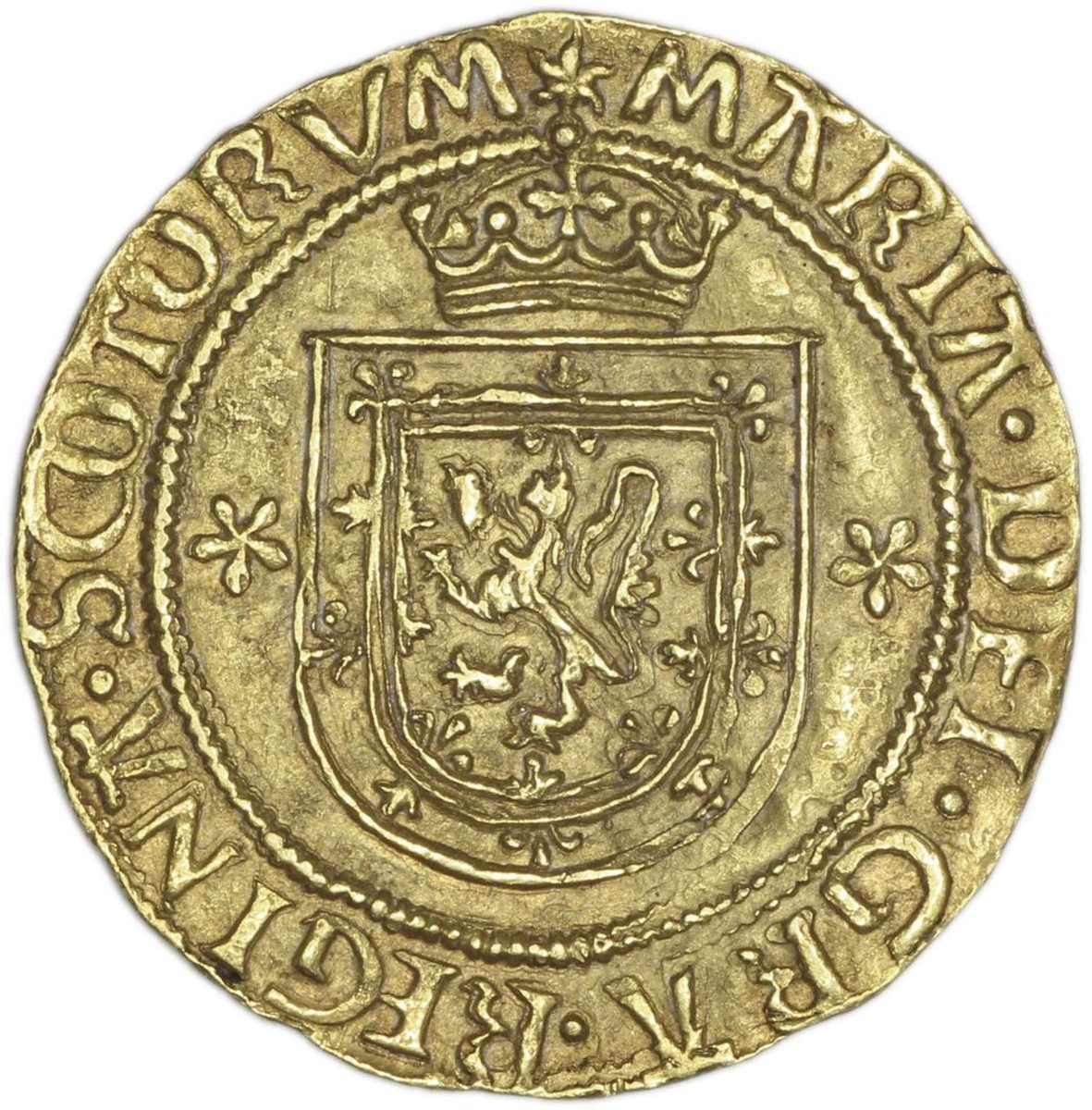 Scotland 1 Abbey Crown - Mary I 1st Period obverse