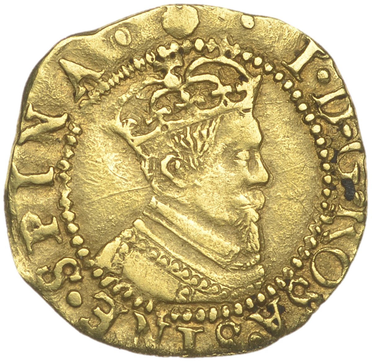 Scotland ½ Crown - James VI 10th Coinage obverse