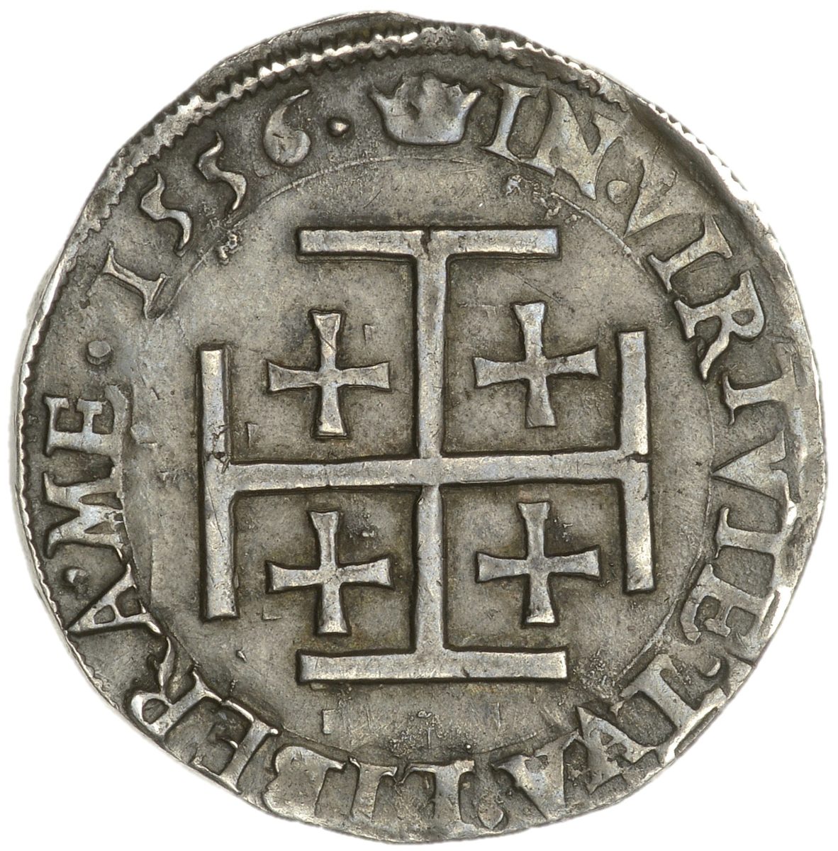Scotland 1 Testoon - Mary I 1st Period, Type IIIa