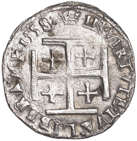 Scotland 1 Testoon - Mary I 1st Period, Type IIIb