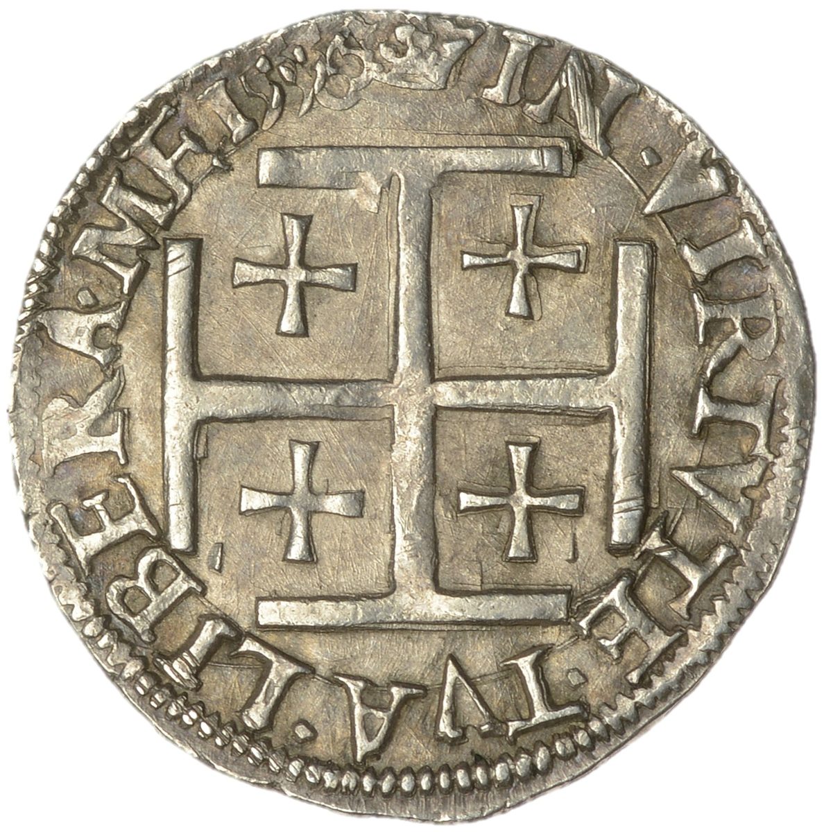 Scotland ½ Testoon - Mary I 1st Period, Type IIIa