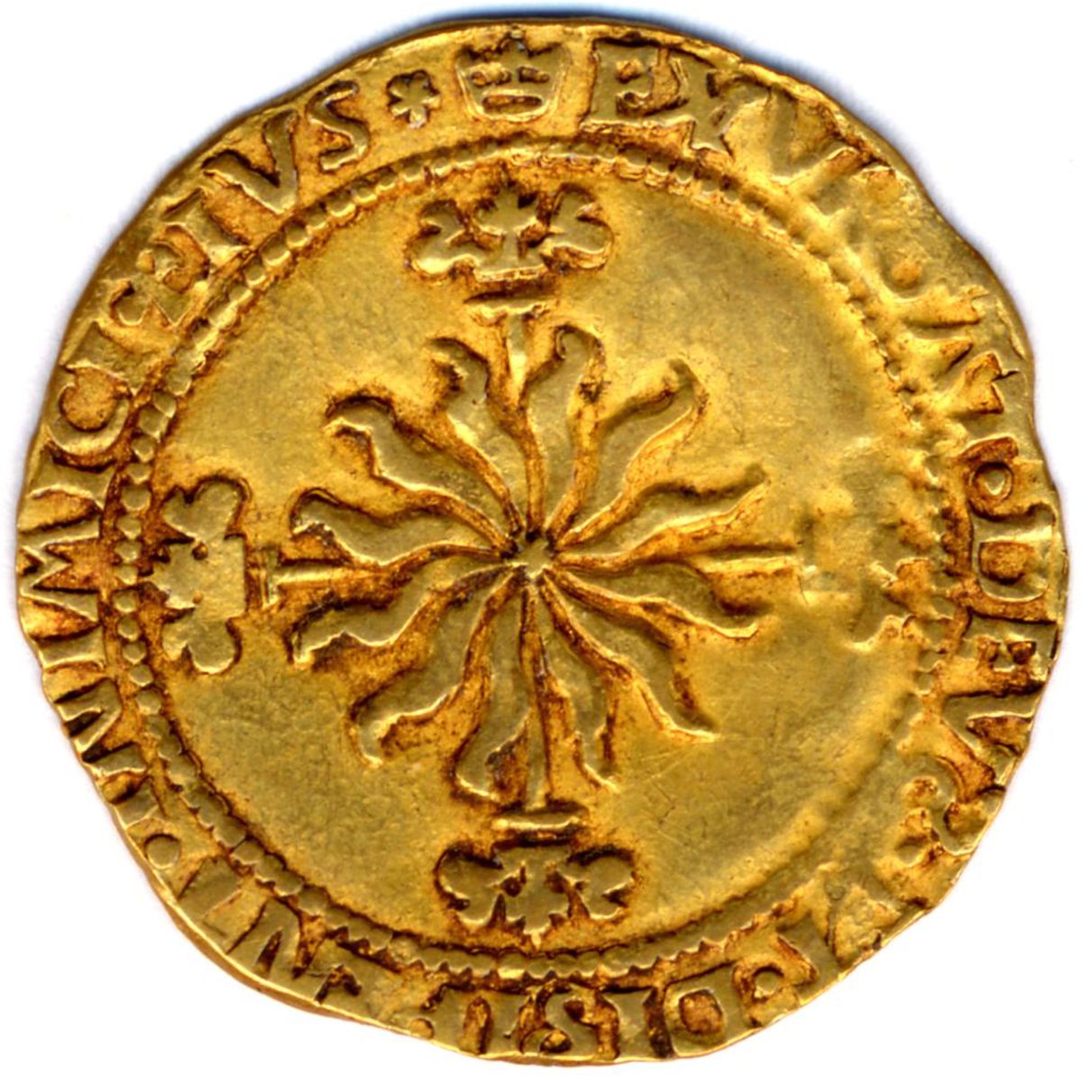 Scotland ½ Unicorn - James V 1st Coinage