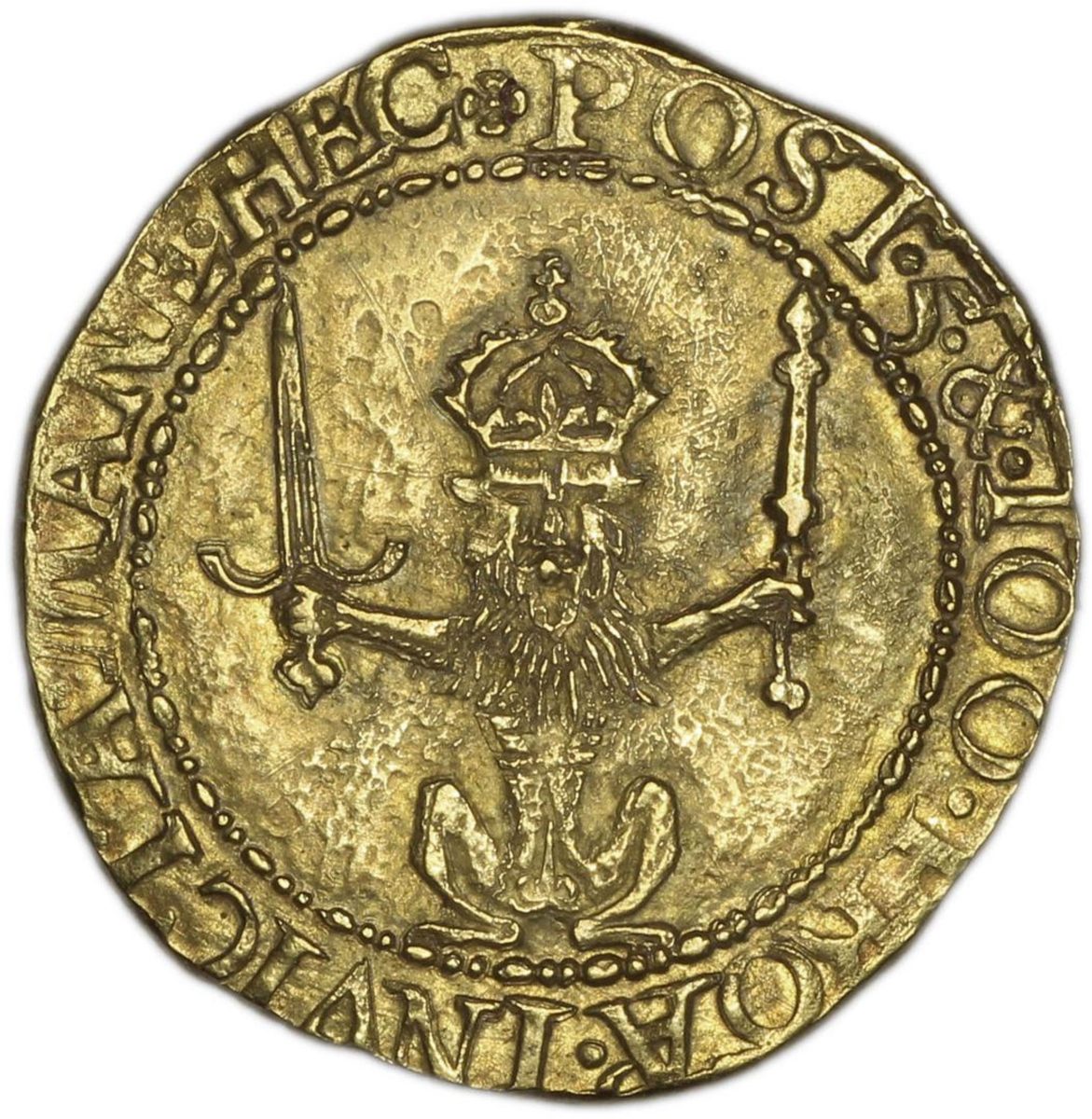Scotland ⅔ Lion Noble - James VI 4th Coinage reverse