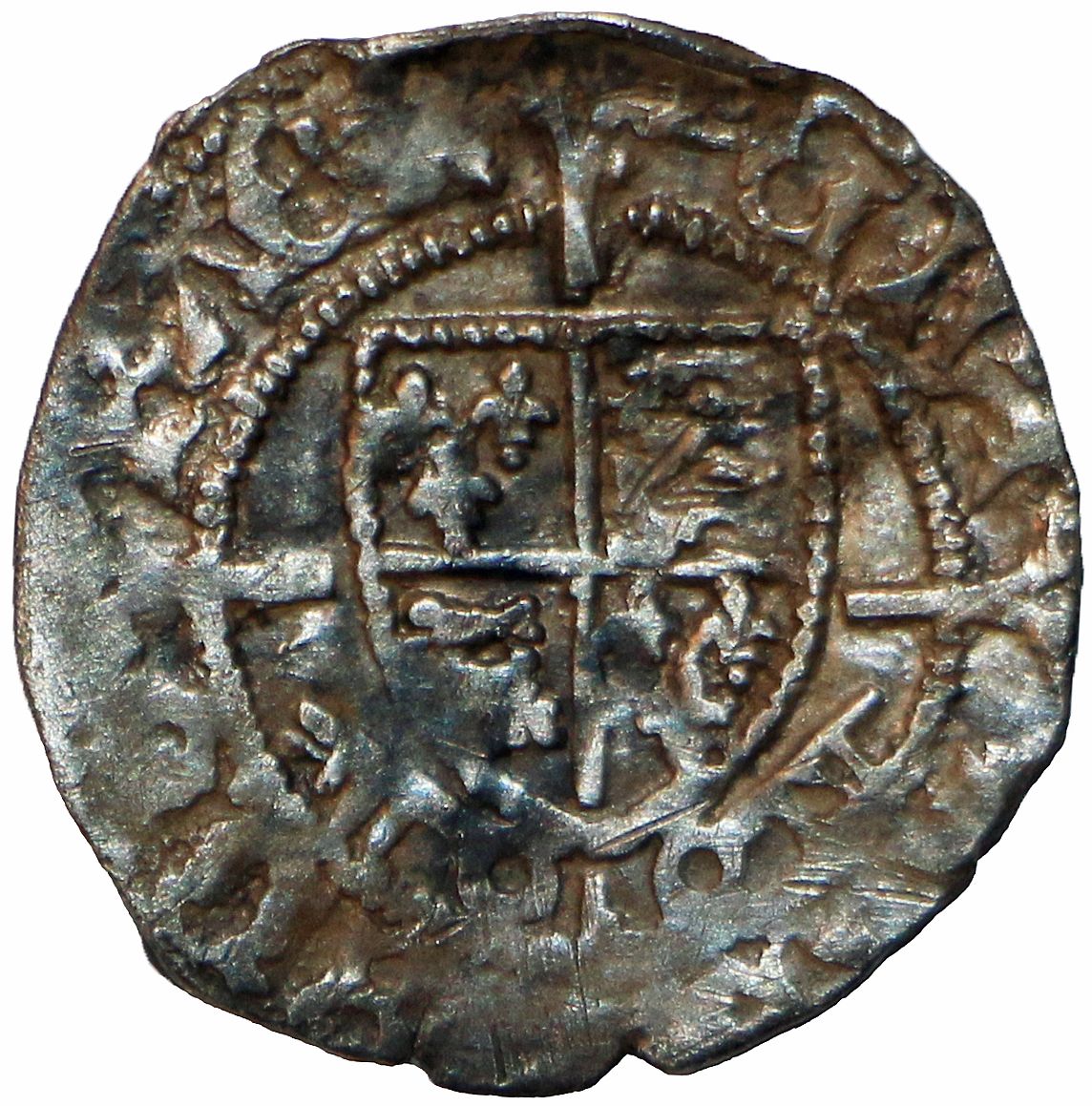 1 Penny - Henry VII 'Sovereign' type; York