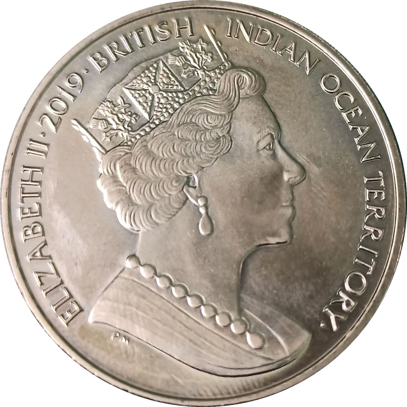 British Indian Ocean Territory 2 Pounds - Elizabeth II The Soldier obverse