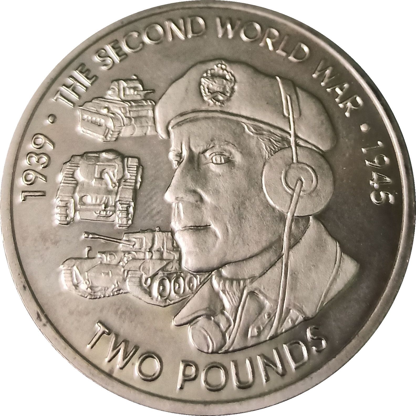 British Indian Ocean Territory 2 Pounds - Elizabeth II The Soldier