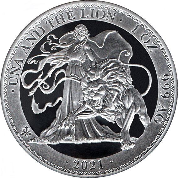 Saint Helena 1 Pound - Elizabeth II Una and The Lion reverse