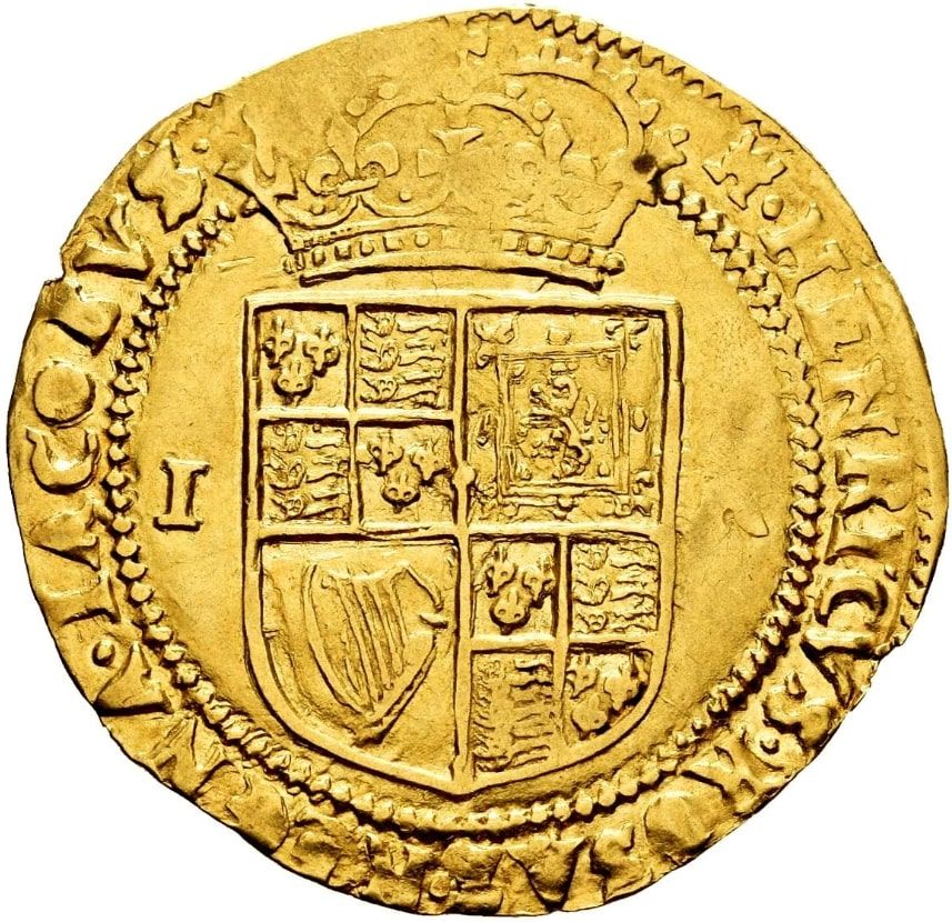 Double Crown - James I 2nd coinage; 5th bust