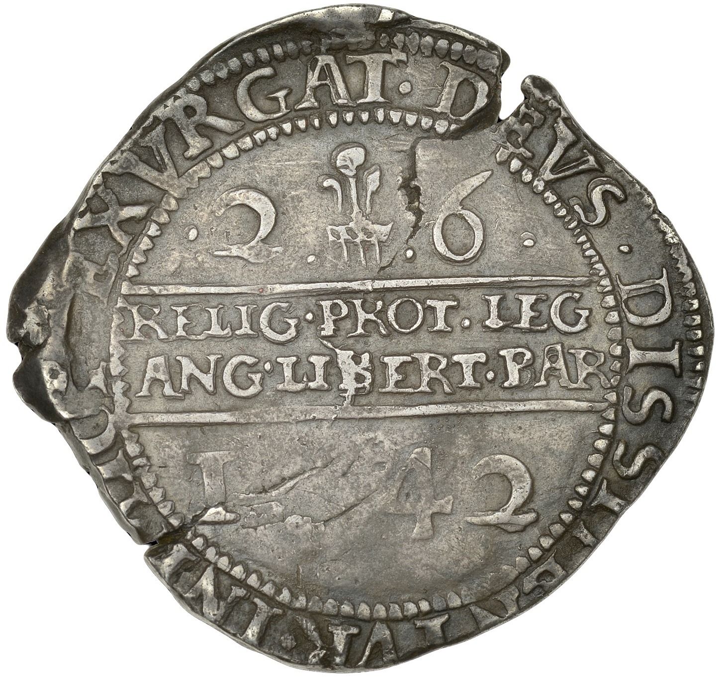 ½ Crown - Charles I Shrewsbury
