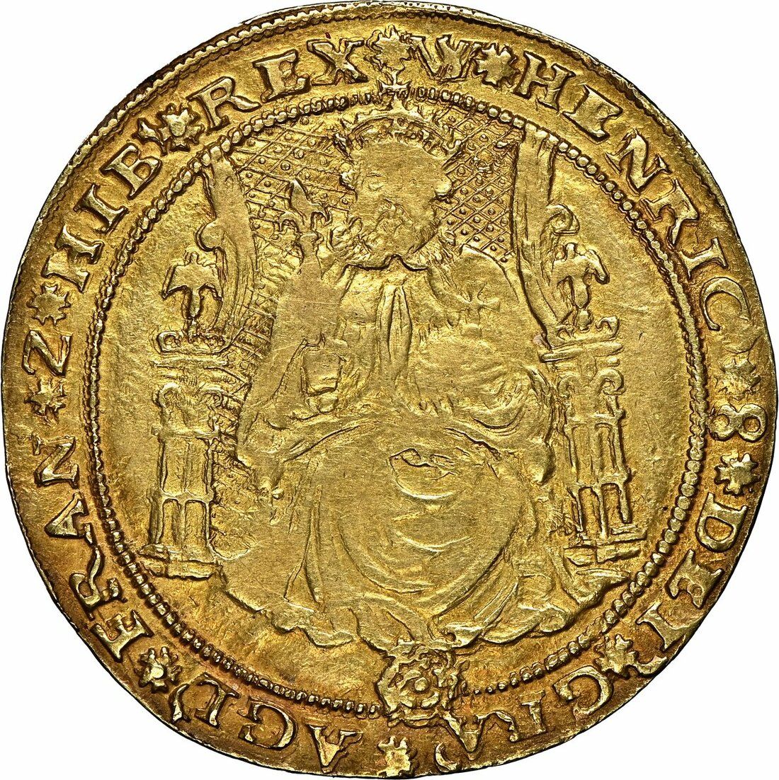 1 Sovereign - Henry VIII Posthumous; Bristol