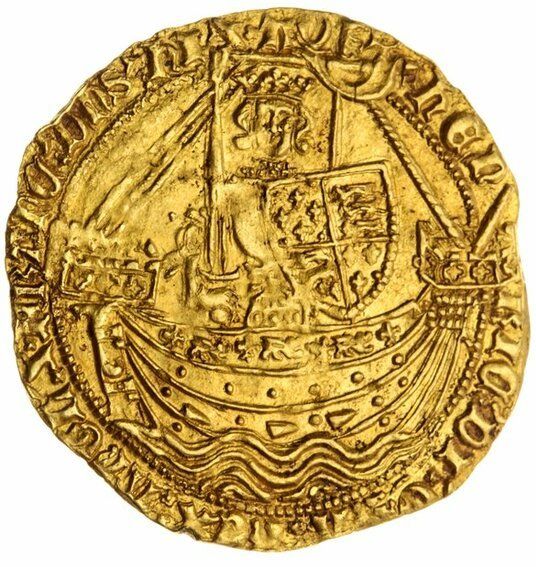 1 Noble - Henry IV Heavy coinage; London obverse