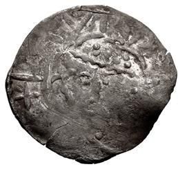 Scotland 1 Penny - David I Period A obverse