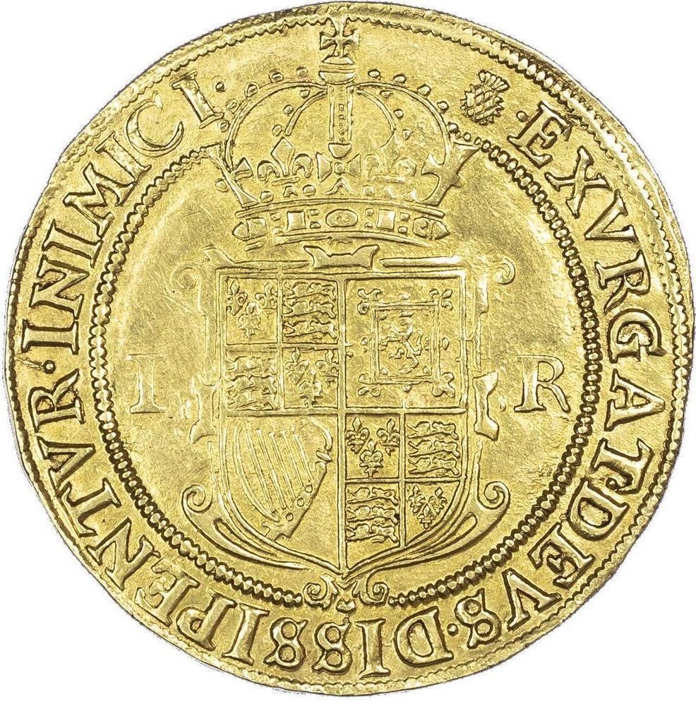 1 Sovereign - James I 1st coinage; 1st bust