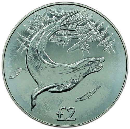 South Georgia and the South Sandwich Islands 2 Pounds - Elizabeth II Leopard Seal