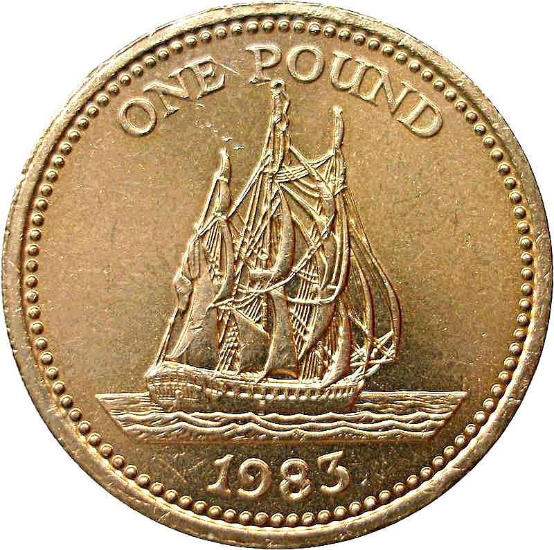 Guernsey 1 Pound - Elizabeth II