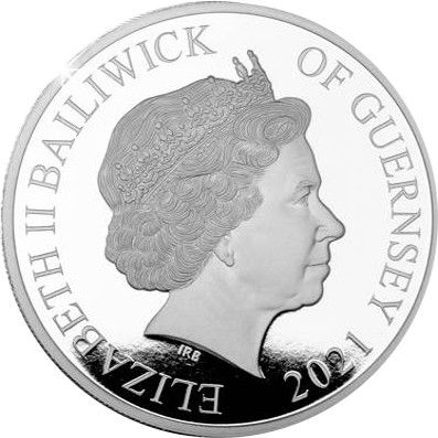 Guernsey 5 Pounds - Elizabeth II H.R.H. Prince Philip, Duke of Edinburgh obverse