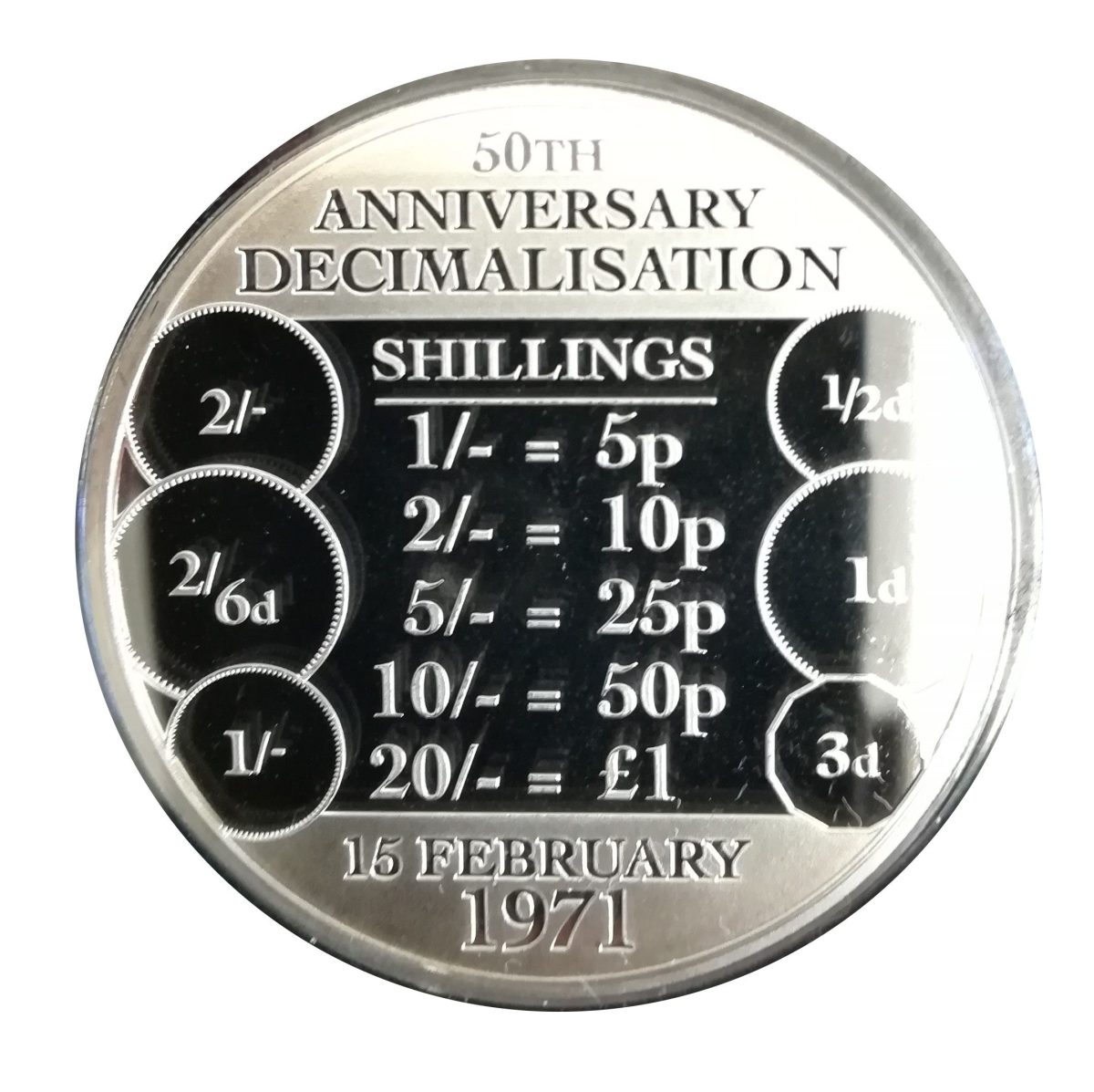Guernsey 5 Pounds - Elizabeth II Decimalisation