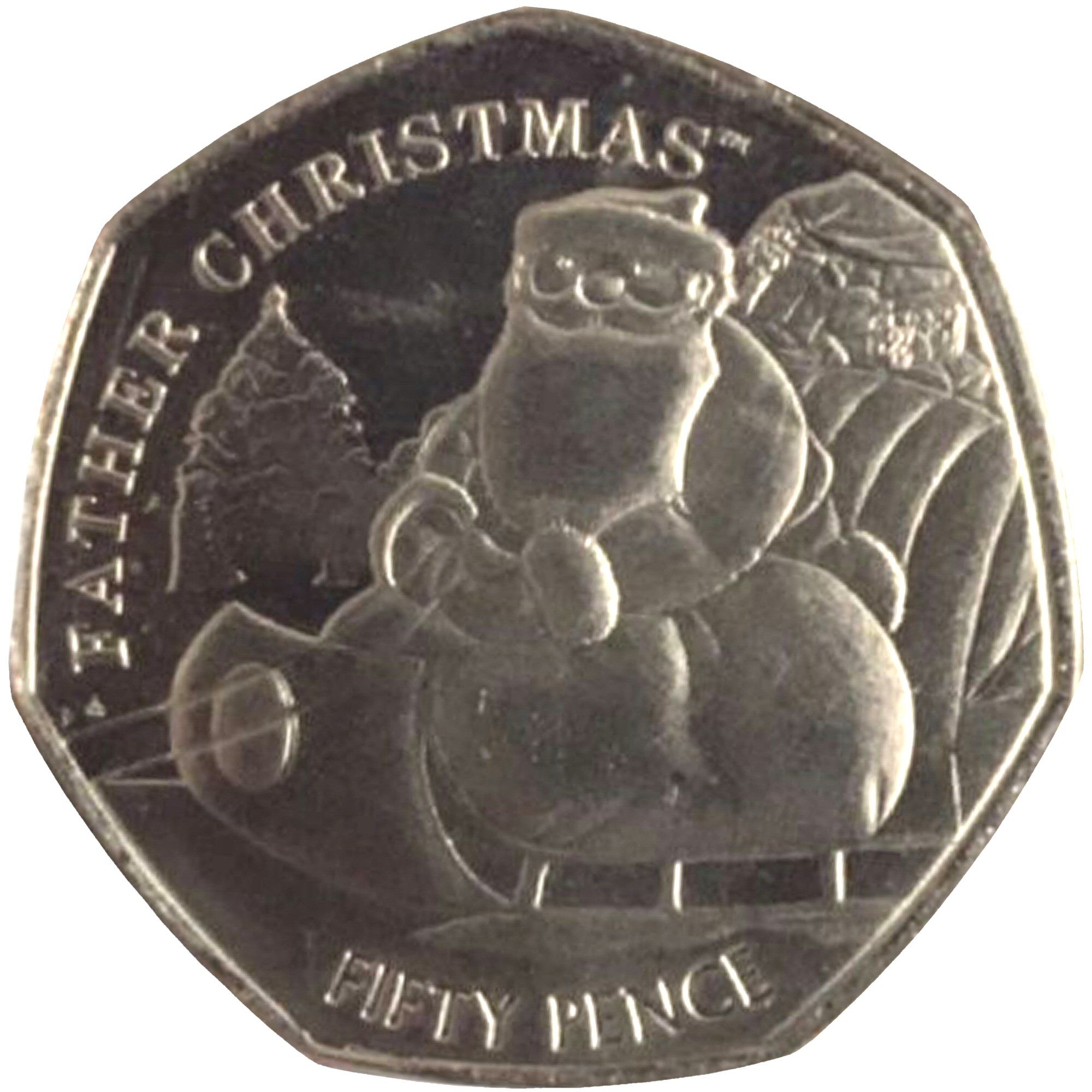 British Indian Ocean Territory 50 Pence - Elizabeth II Father Christmas