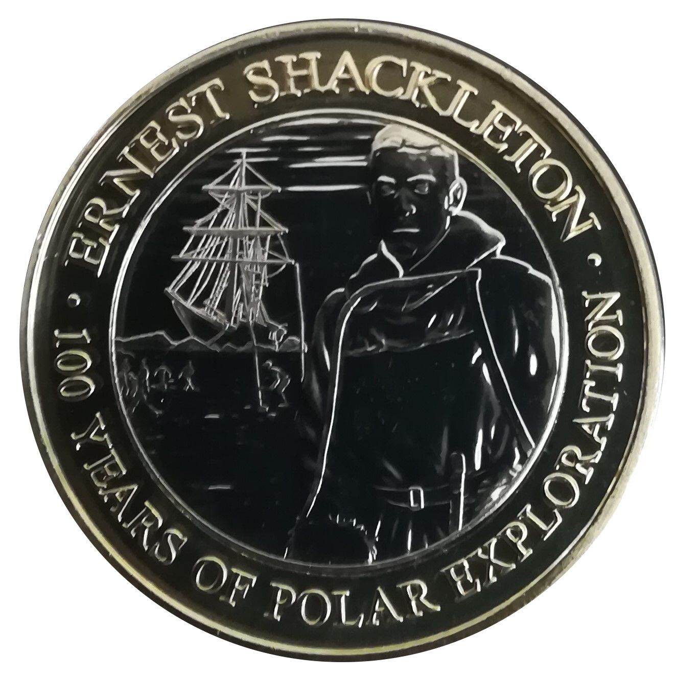 Jersey 2 Pounds - Elizabeth II Imperial Trans-Antarctic Expedition