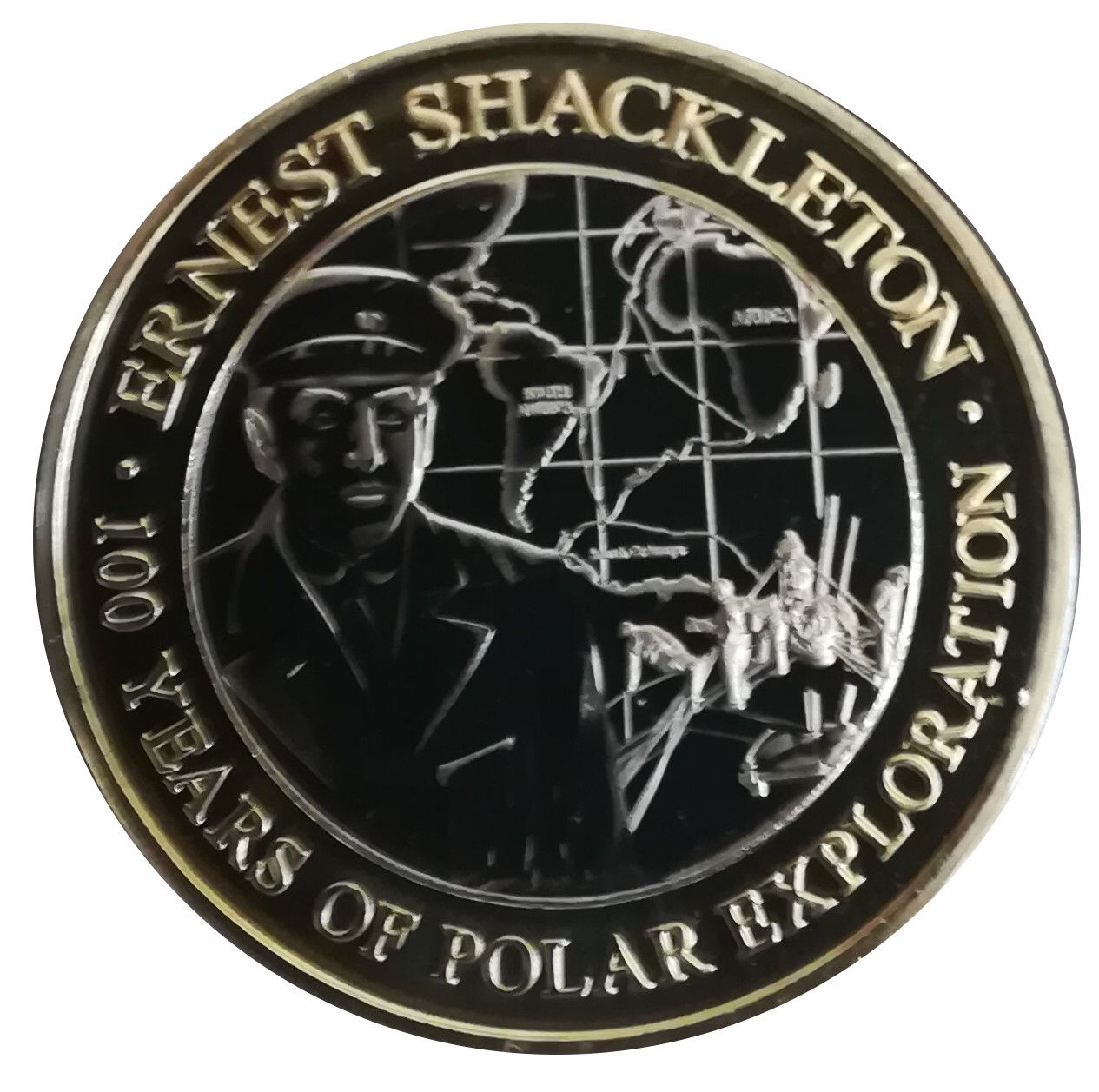 Jersey 2 Pounds - Elizabeth II Shackleton-Rowett Expedition