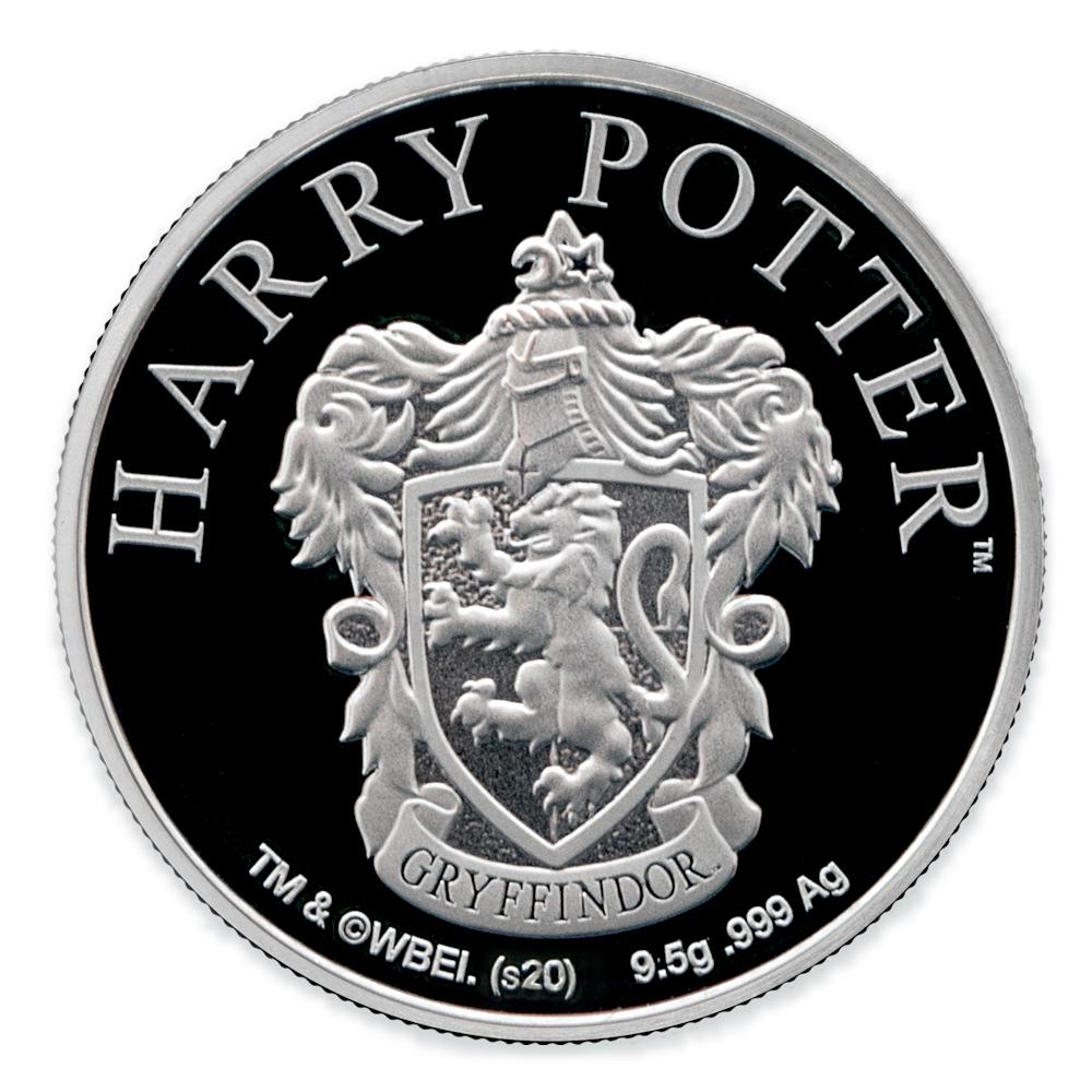 Gibraltar 1 Pound - Elizabeth II Gryffindor Crest reverse