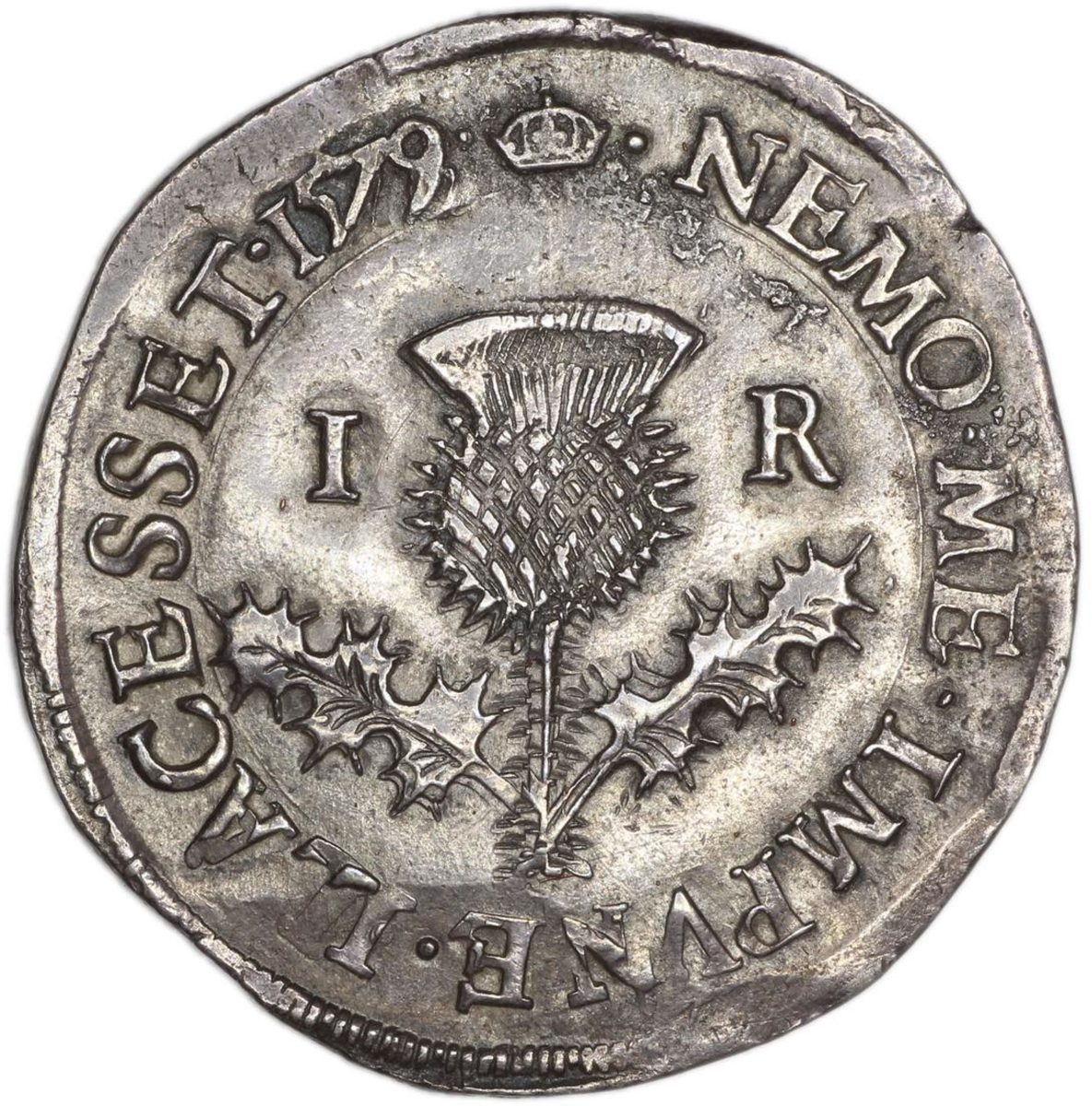 Scotland 2 Merks - James VI 2nd Coinage reverse