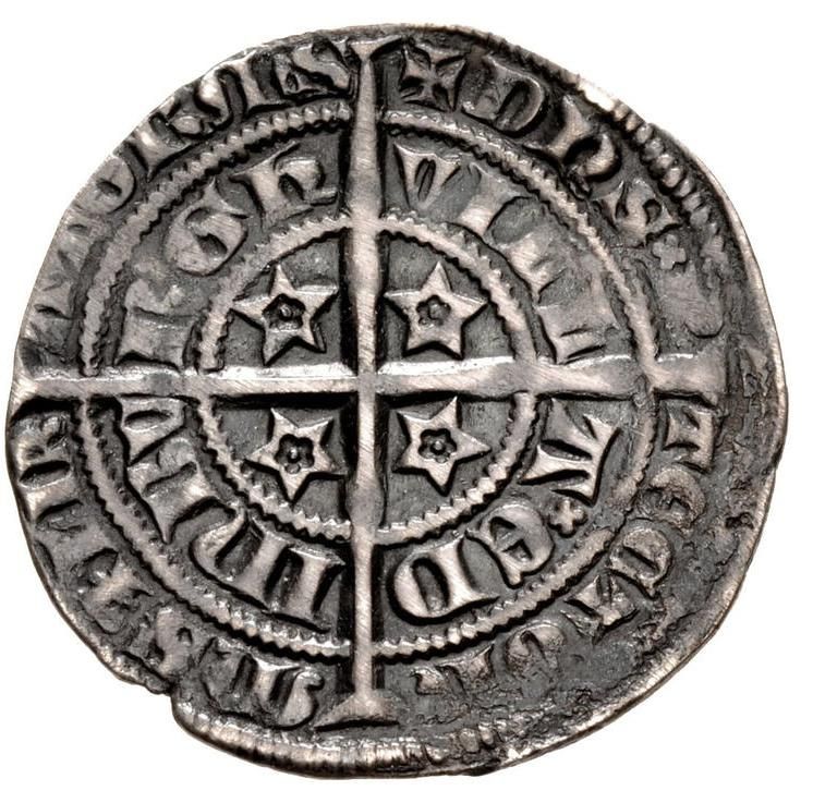 Scotland 1 Groat - David II 2nd Coinage, Class A