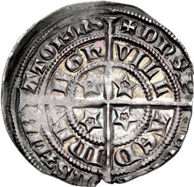 Scotland 1 Groat - David II 2nd Coinage, Class A
