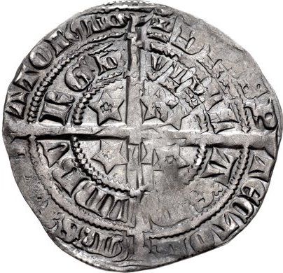 Scotland 1 Groat - David II 2nd Coinage, Class A