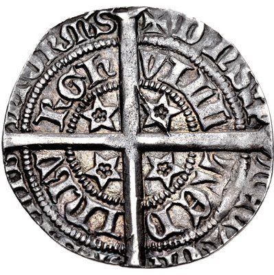 Scotland 1 Groat - David II 2nd Coinage, Class D obverse