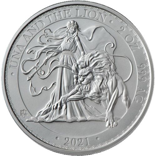 Saint Helena 2 Pounds - Elizabeth II Una and The Lion
