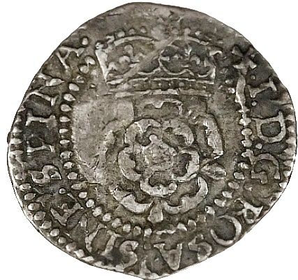 ½ Groat - James I 2nd coinage; smaller crown obverse