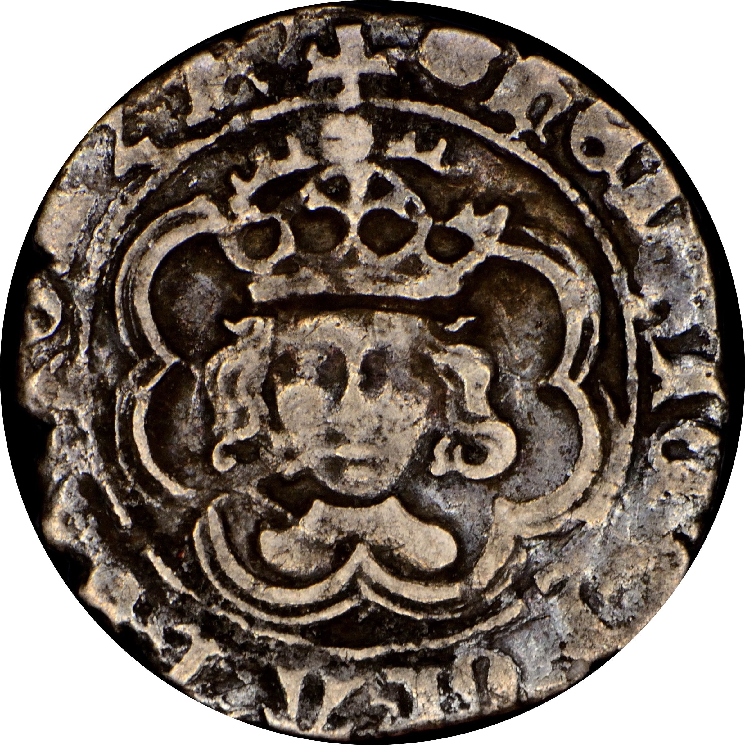 ½ Groat - Henry VII Facing bust; Canterbury obverse