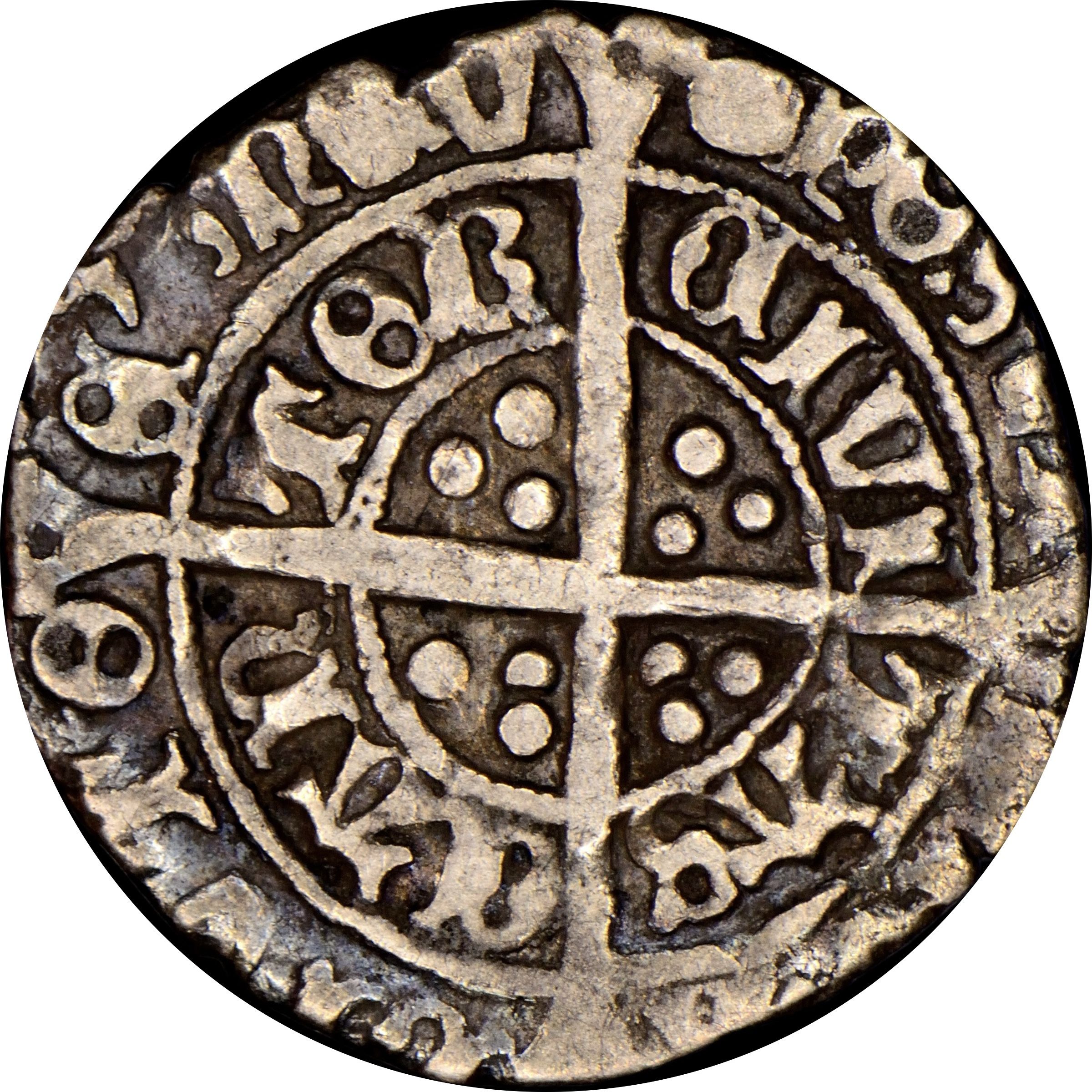 ½ Groat - Henry VII Facing bust; Canterbury