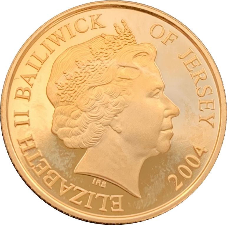 Jersey 25 Pounds - Elizabeth II HMS Victory obverse