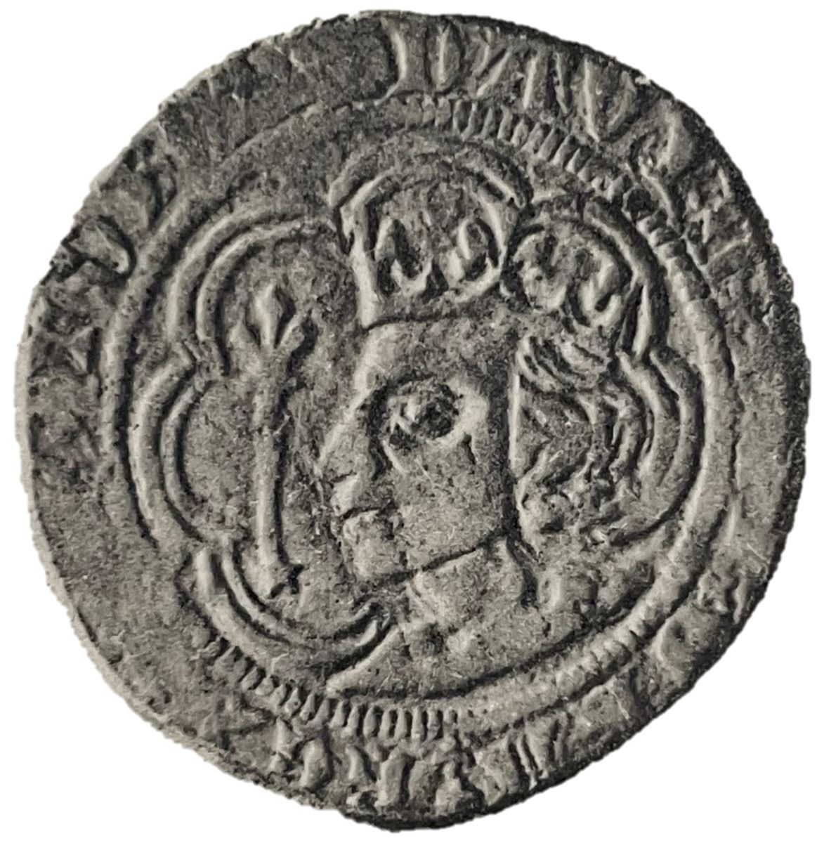 Scotland 1 Groat - David II 3rd Coinage obverse