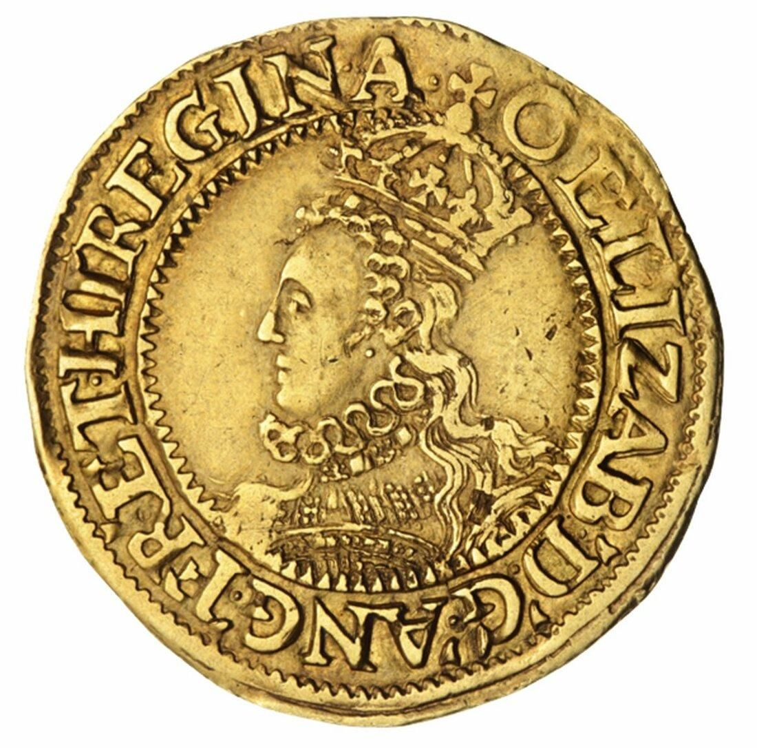 1 Crown - Elizabeth I 6th Issue obverse