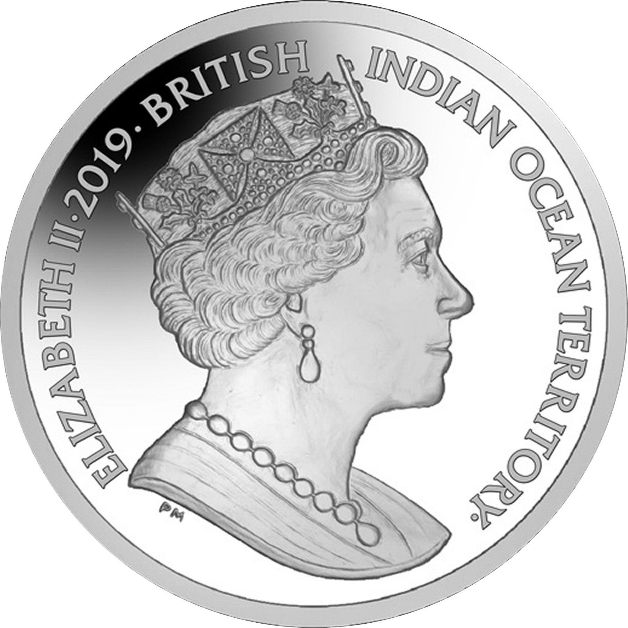 British Indian Ocean Territory 2 Pounds - Elizabeth II The Airman obverse