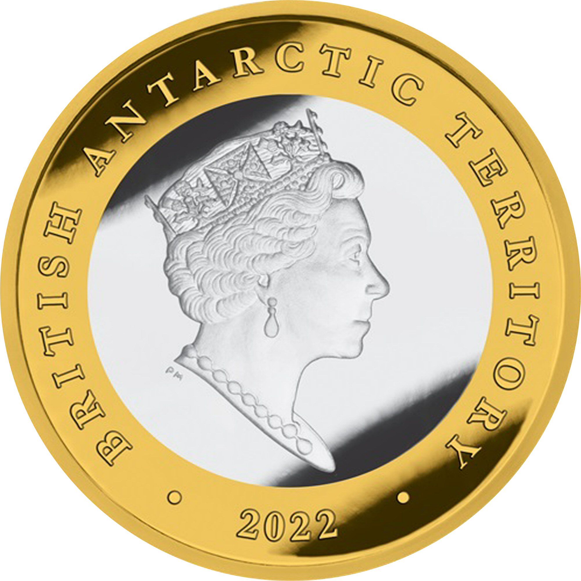 British Antarctic Territory 2 Pounds - Elizabeth II Formation of the Territory obverse