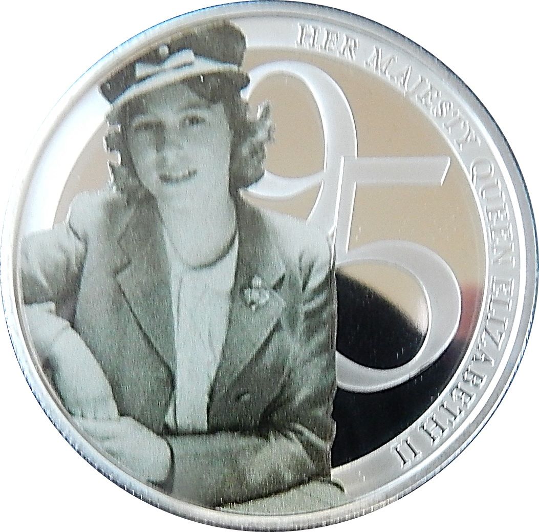 Jersey 50 Pence - Elizabeth II Her Majesty the Queen's 95th birthday photographic collection