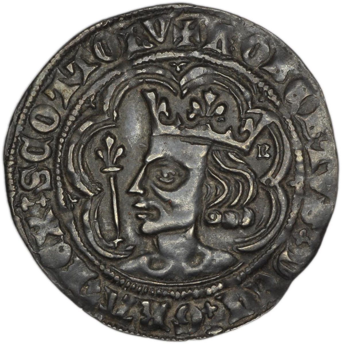 Scotland 1 Groat - Robert II obverse